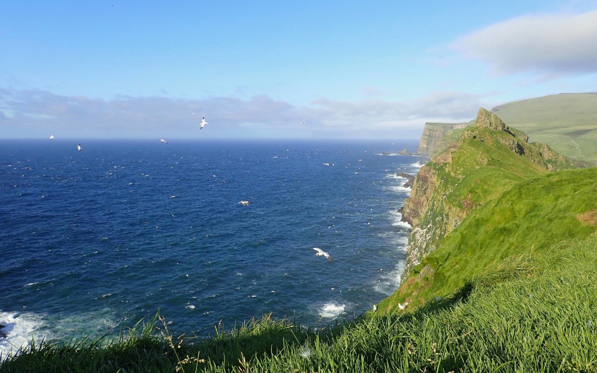 Mykines, a mais ocidental das Ilhas Féroe (foto de Anne Ausems)
