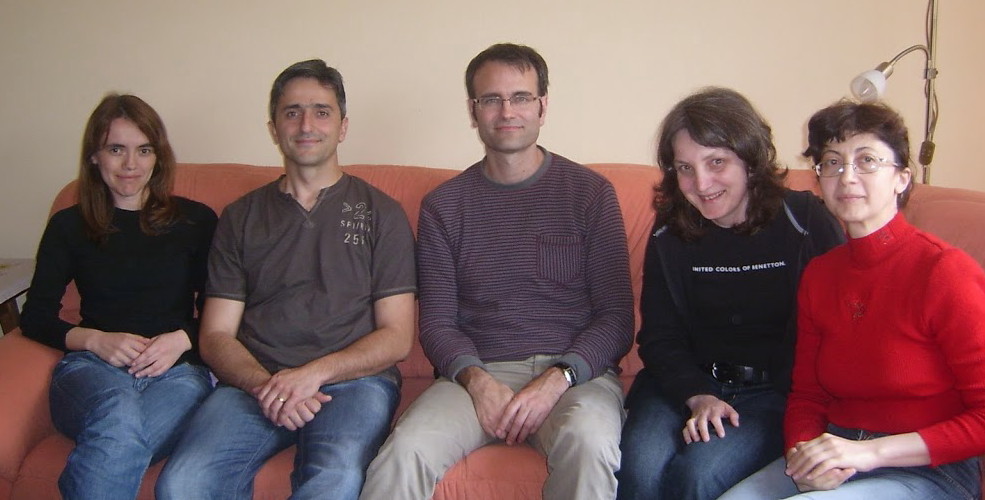 Alexandrina, Joro, Dean, Olya and Anelia meeting in Sofia